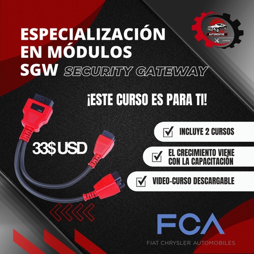 Curso especialización en módulos sgw