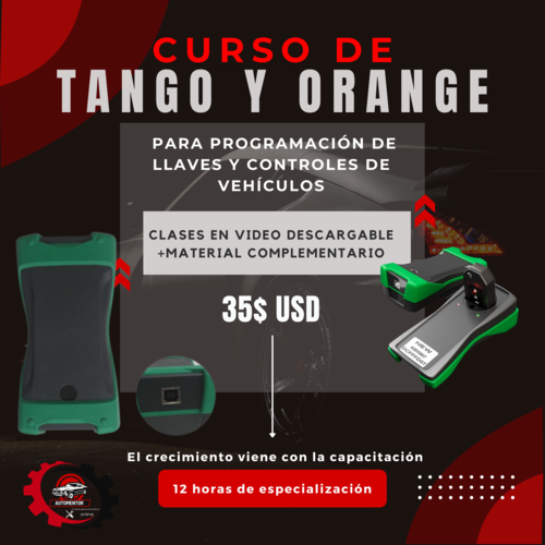 Curso de tango y orange